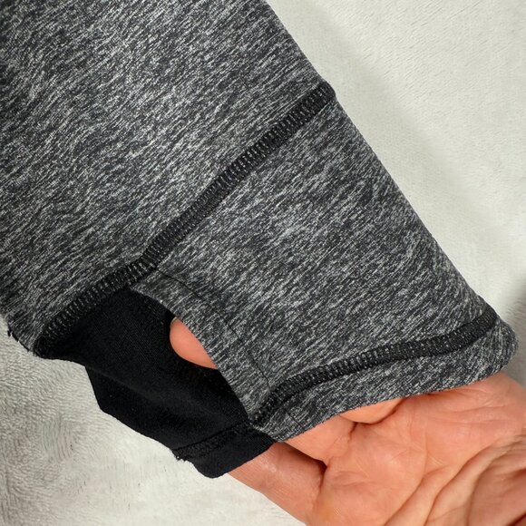 Lululemon Sweatshirt Men Size L 1/4 Zip Pullover Long Sleeve Athletic Thumbholes - Picture 6 of 10